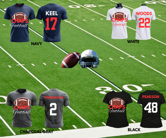 Chaps Football Team Shirt – Custom Game Day Spirit Tee
